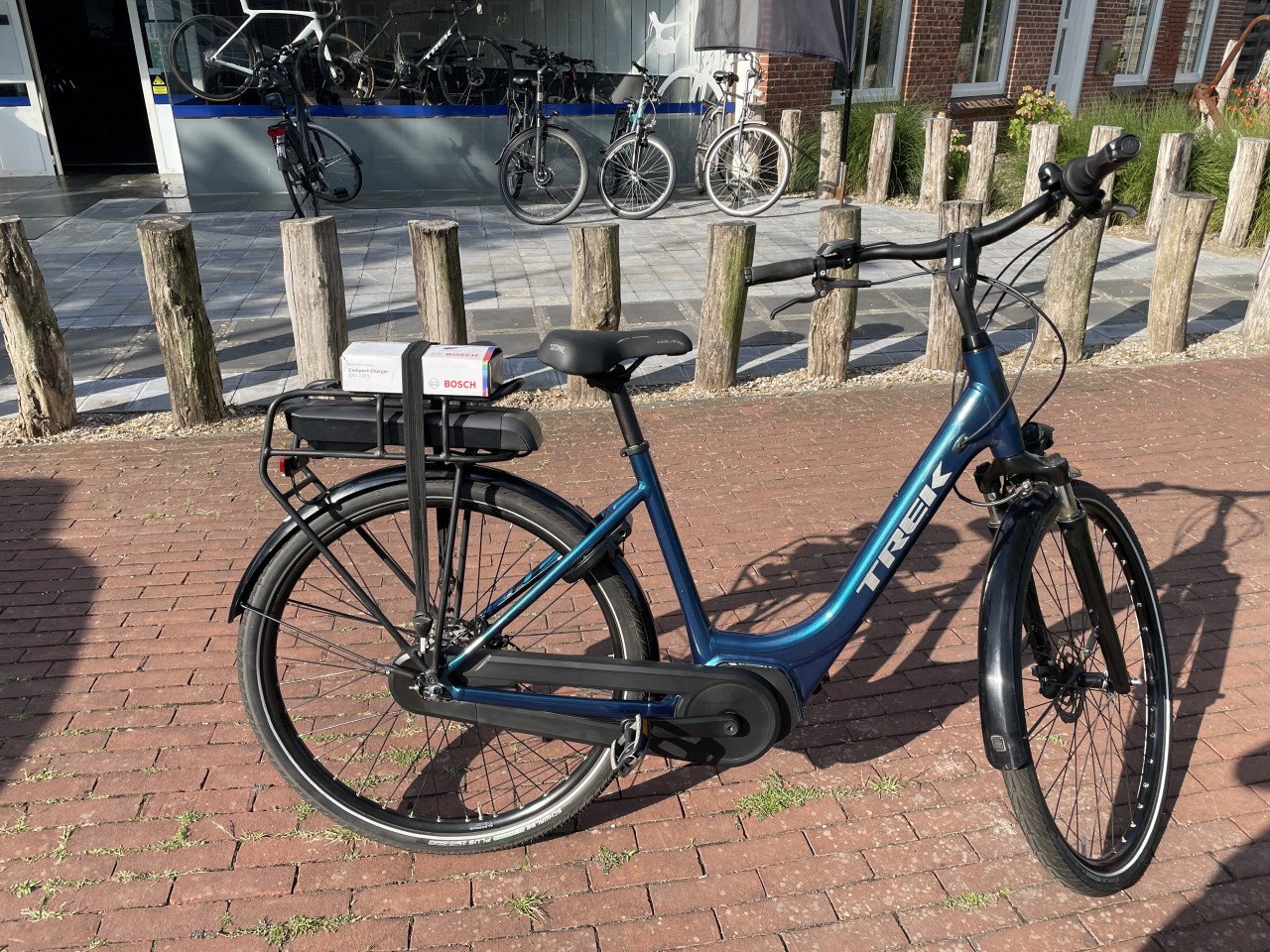 Trek District+1 lowstep Elektrische damesfiets nette staat !!