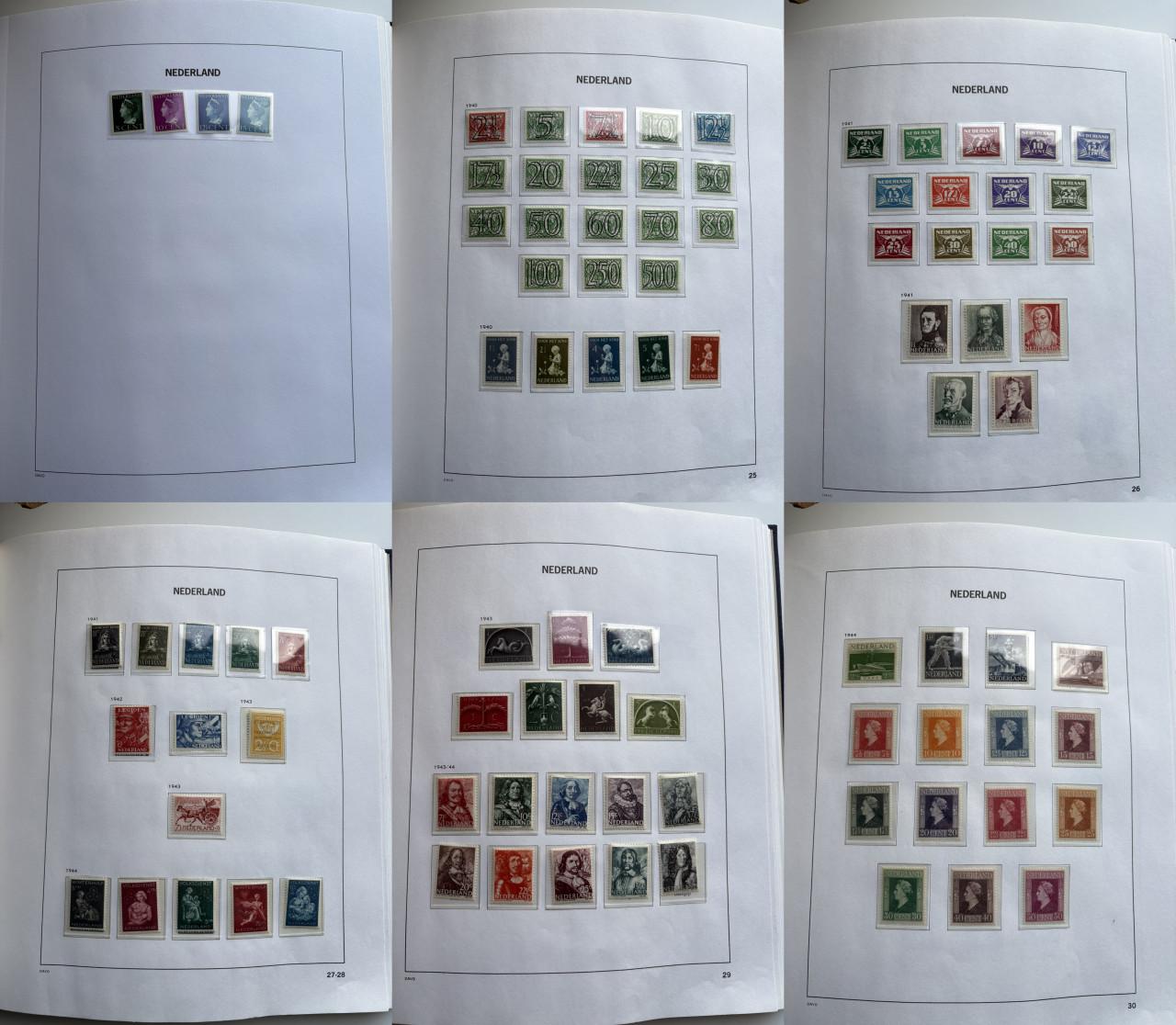 DAVO 1 Postzegels Nederland vanaf 1852