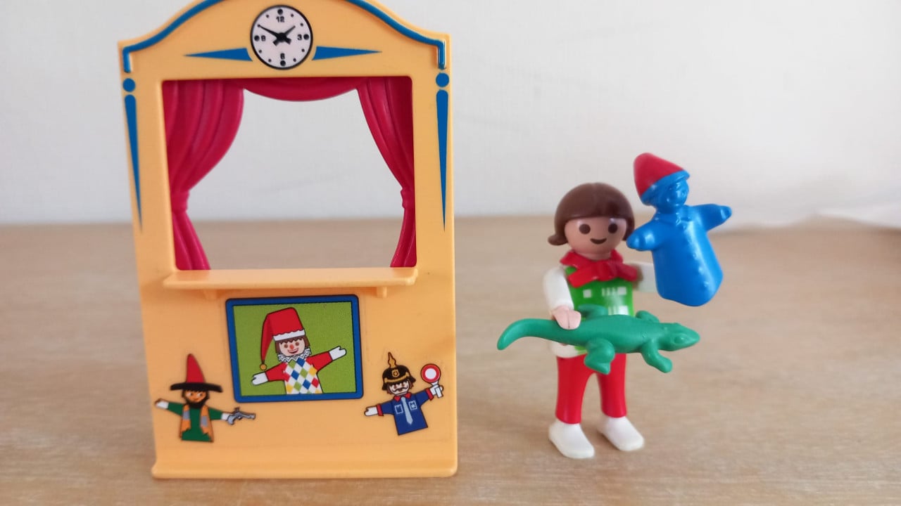 Playmobil poppenkast setnr 4664