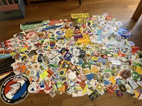 Stickers jaren ’70 en ‘80