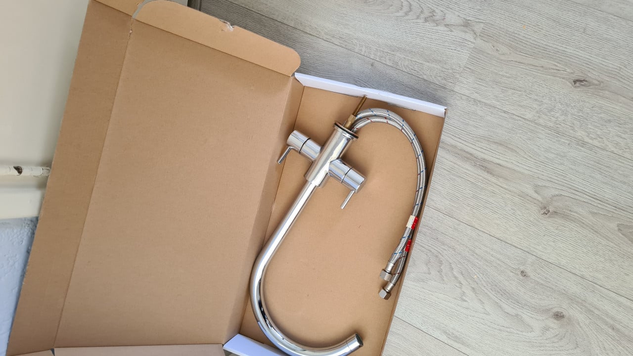 In goed staat keuken kraan-Aqua Viva- compleet