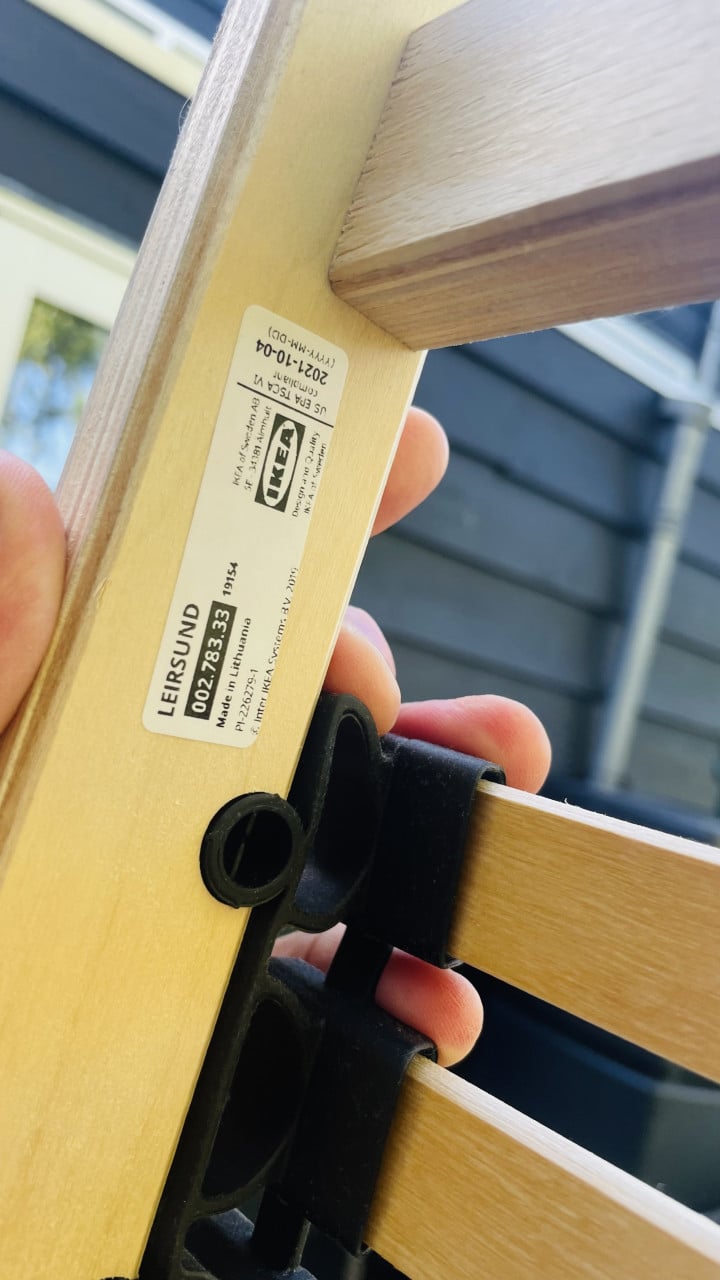 IKEA Bedbodem 90x200cm als nieuw!