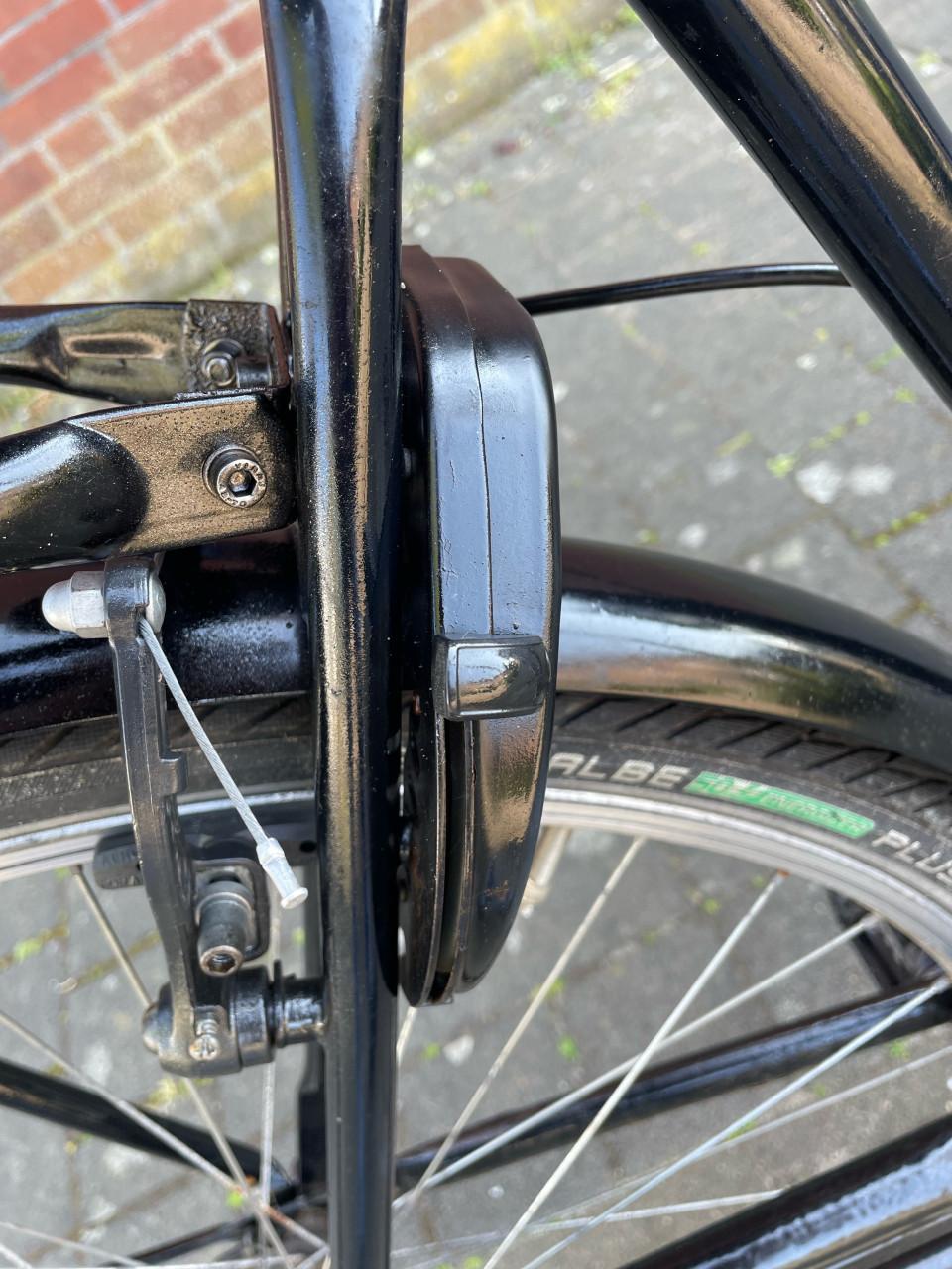 Damesfiets/ transport.