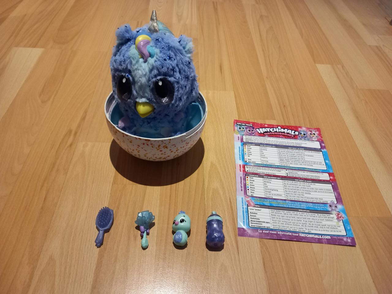 Set speelgoed, puzzel, knuffels, knutsel