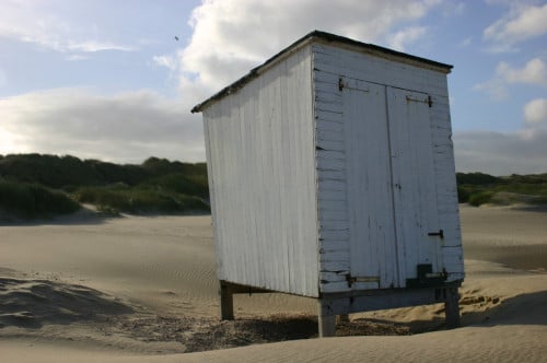Charmant strandhuisje (2 x 2 meter)