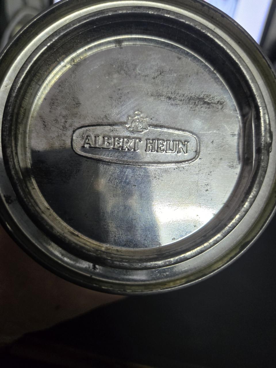 Vintage Albert Heijn koffieblik uit de jaren 50