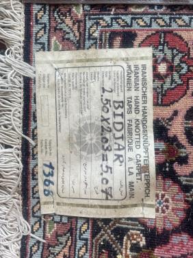 Handgeknoopte Perzisch tapijt 2,03x 2,5