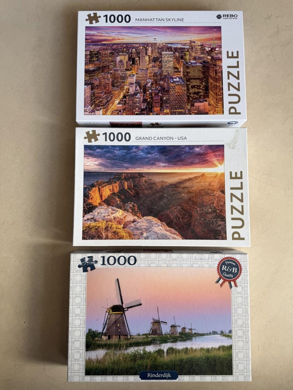 Legpuzzels 31stuks.