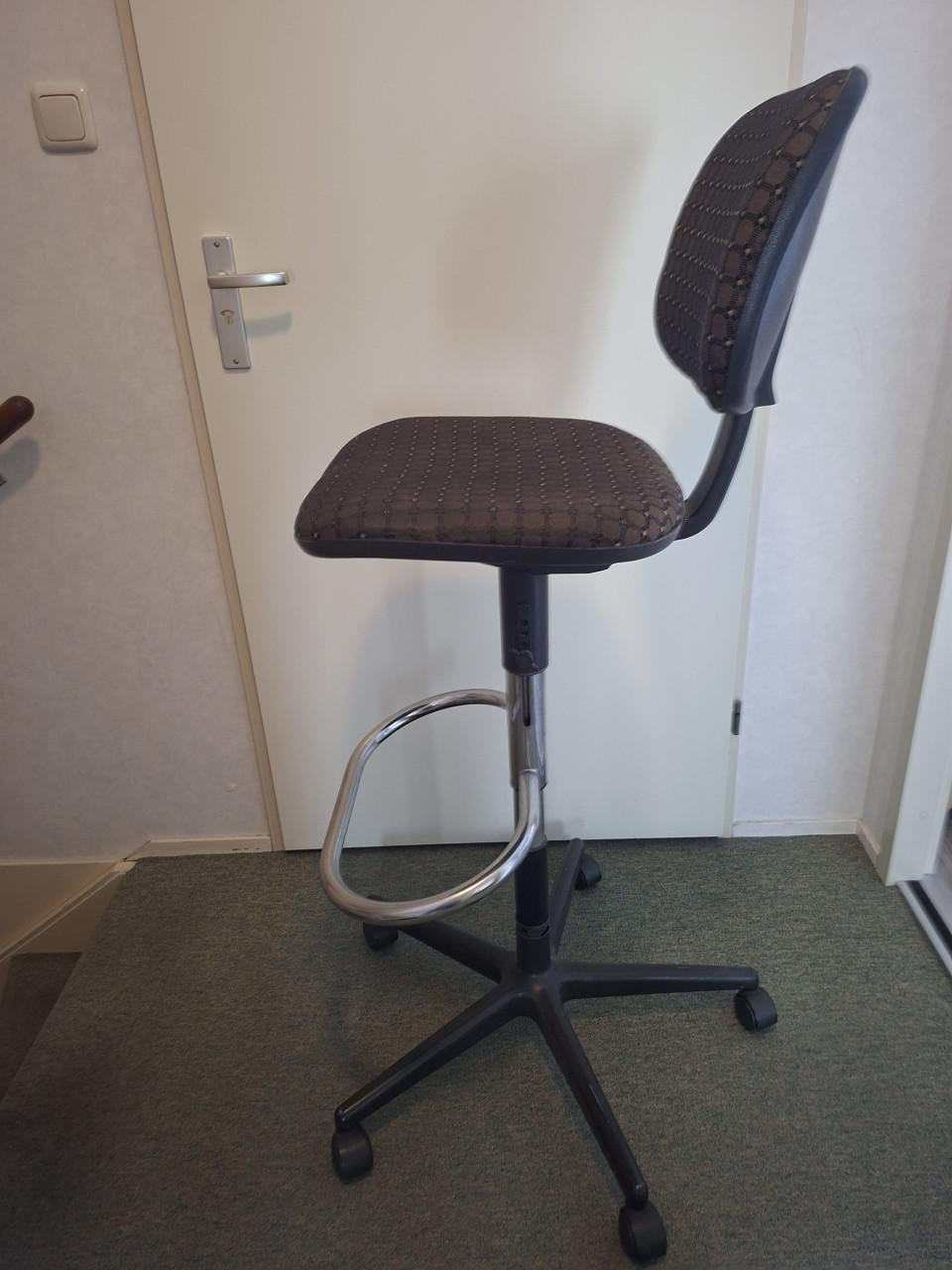 Hoge werkstoel Bureaustoel