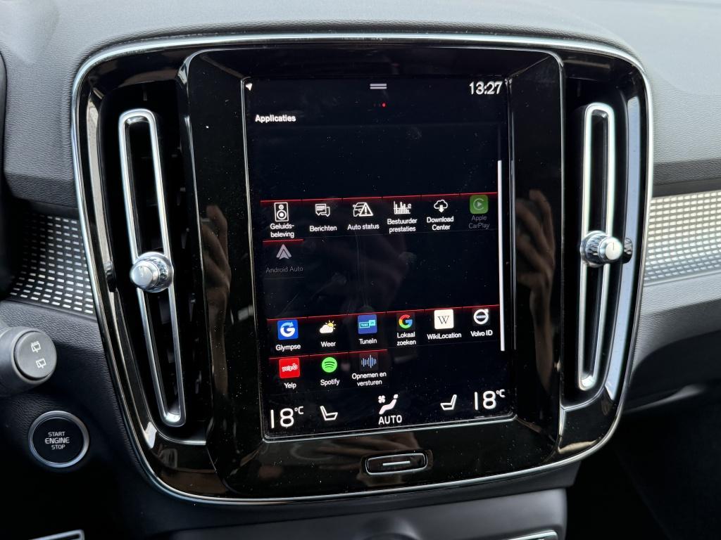 Volvo XC40 t5 262pk recharge ultimate dark |leder+ memory| camera| h&k soun