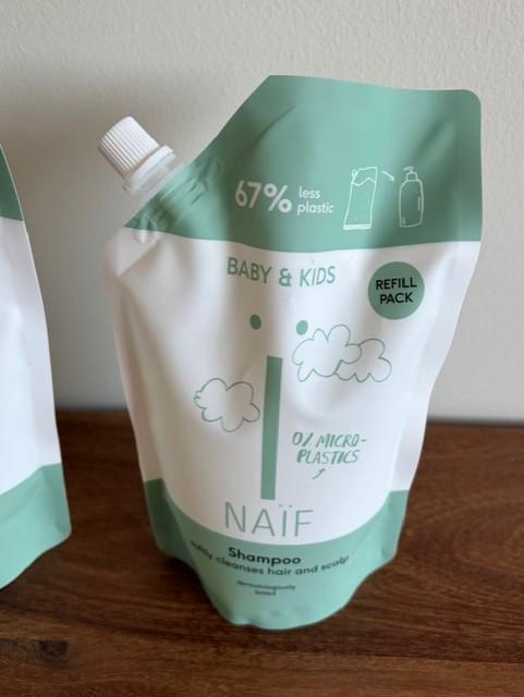 Naïf Shampoo | Refill Pack | 2x 500ml