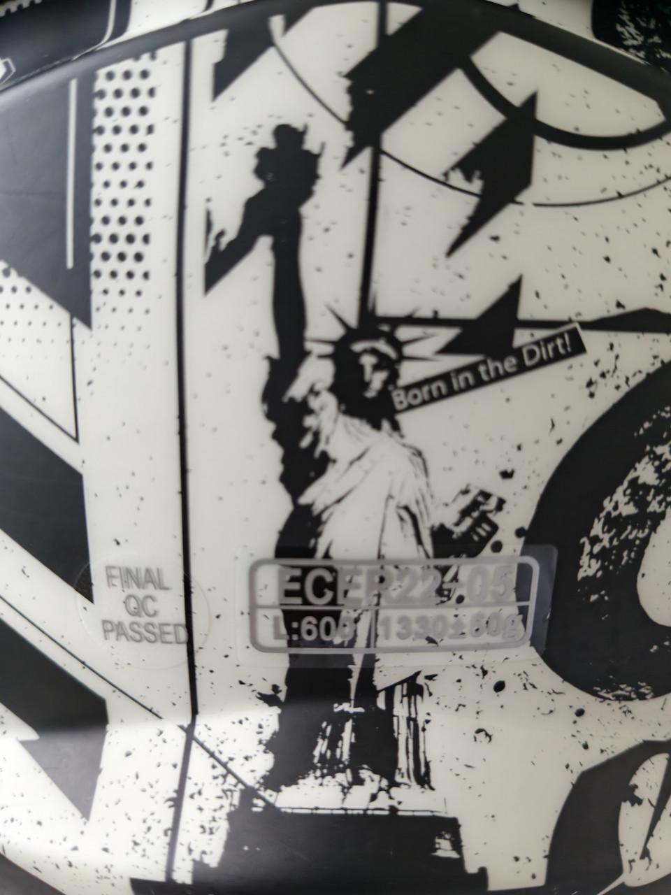 O'Neal crosshelm maat L & Raven cross bril