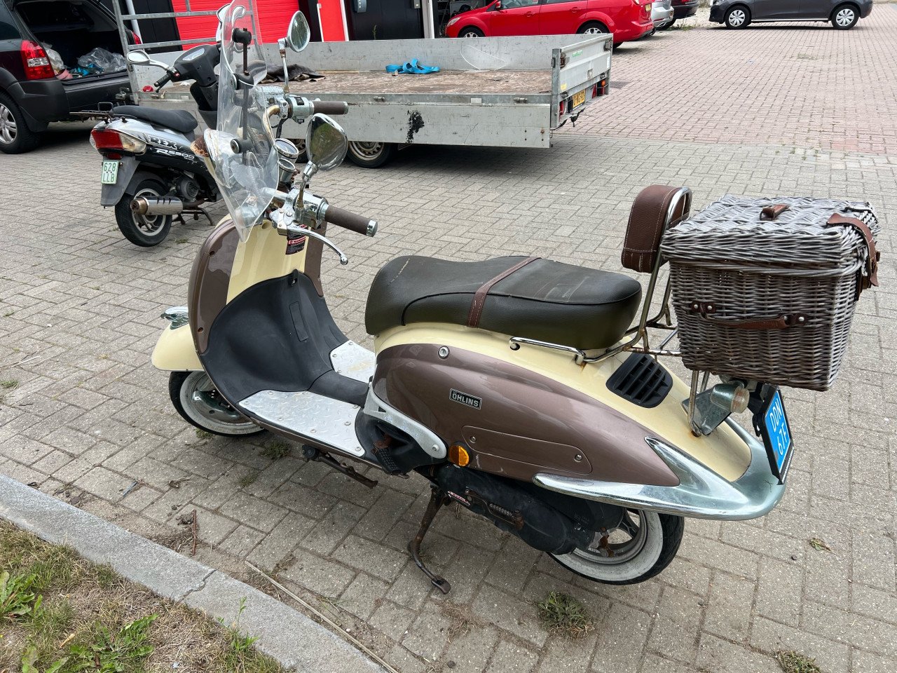 Scooters voor onderdelen of sleutelen
