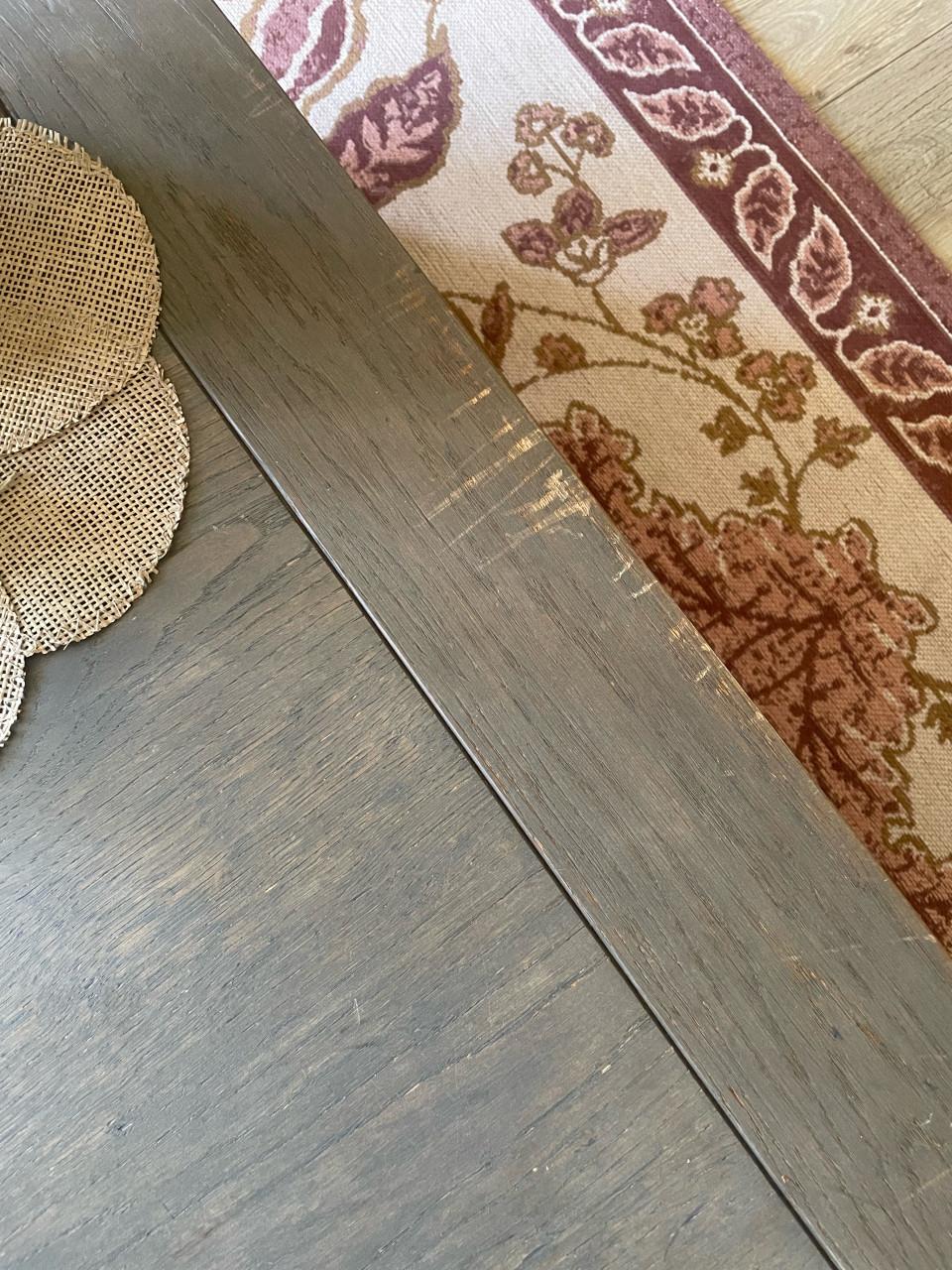 Robuuste salontafel massief hout, 100x100x40cm