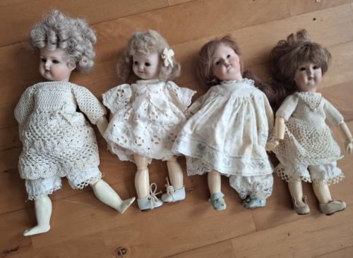 Vintage Popjes, 4 stuks