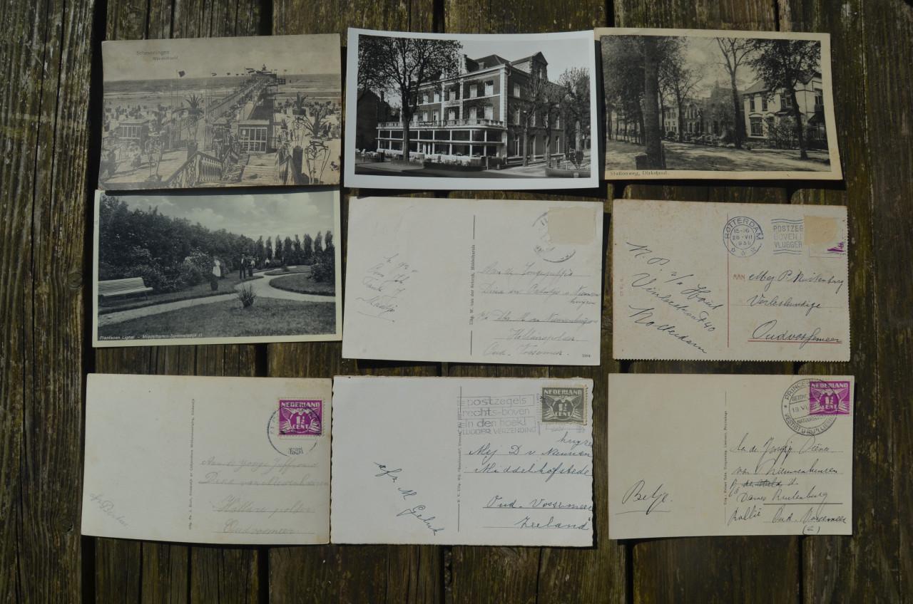 29 Ansichten Geografie Nl en Bel. begin 20e eeuw.