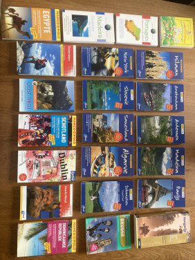 22 Reisgidsen diverse landen per stuk of in 1 koop