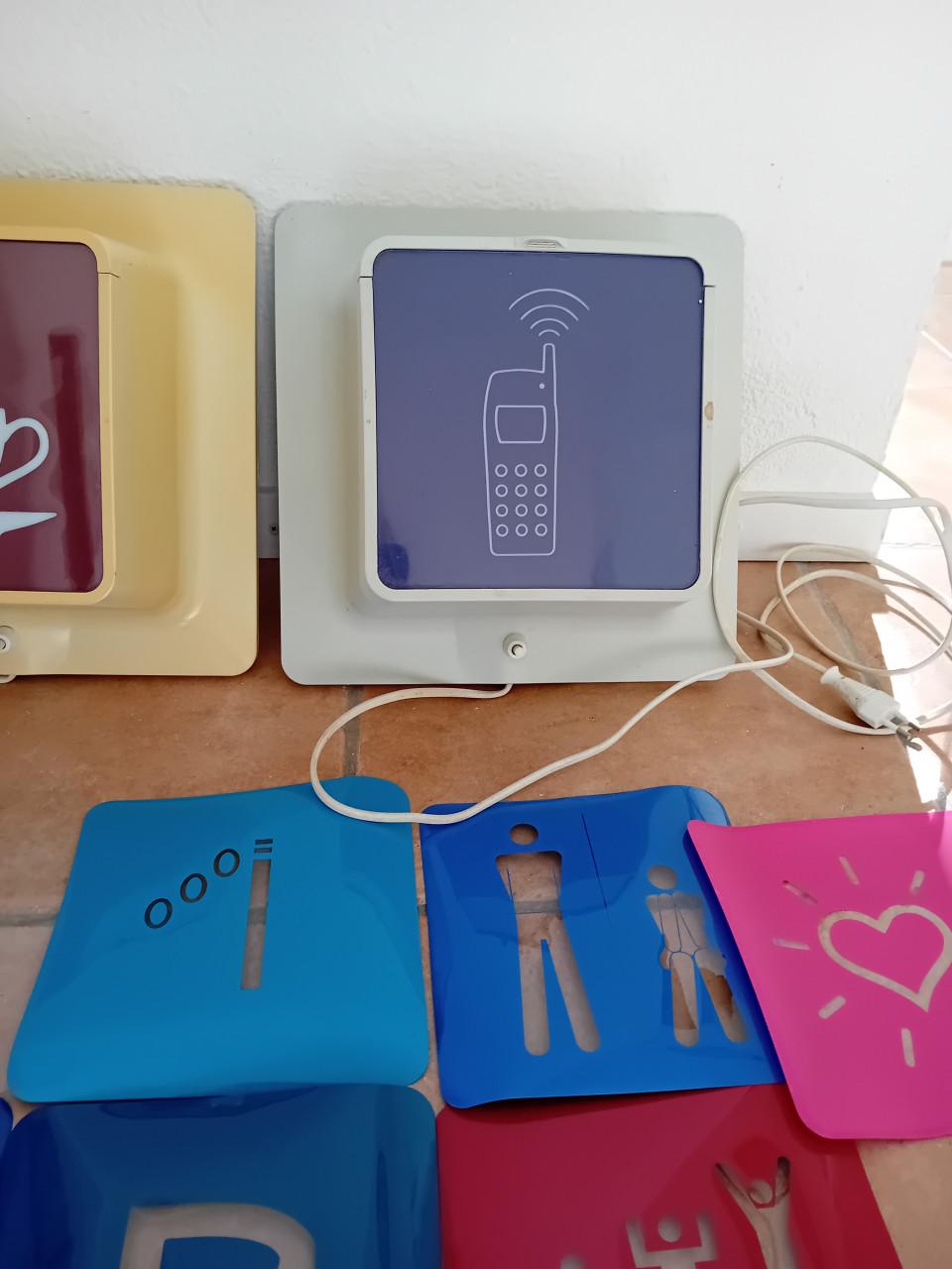 Vintage lichtbakken!