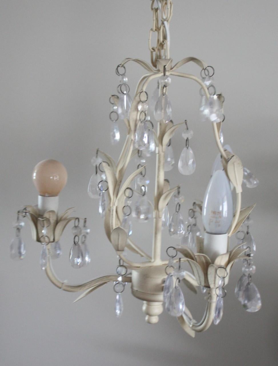 Vintage hanglamp met 3 lichtpunten