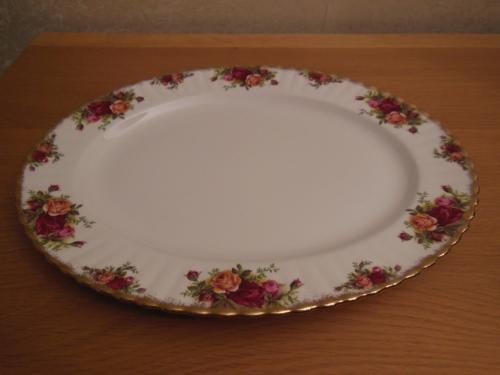 Royal Albert platte ovale schaal