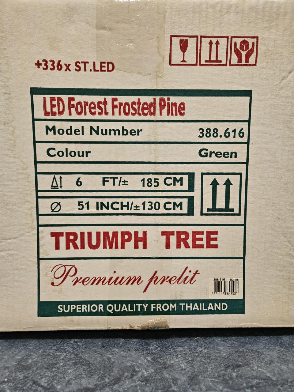 Kerstboom met led verlichting