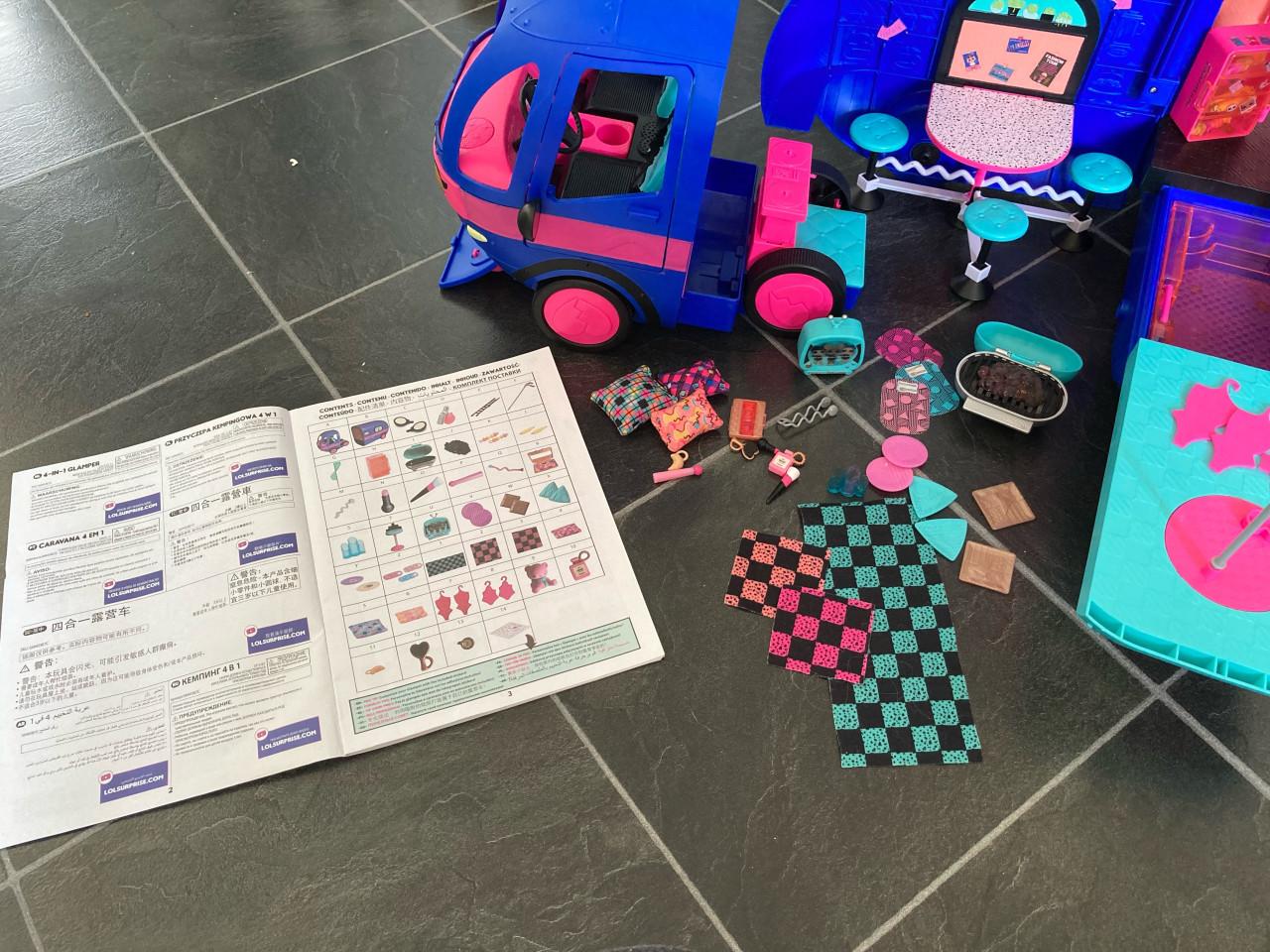 L.O.L. glamper 4 in 1