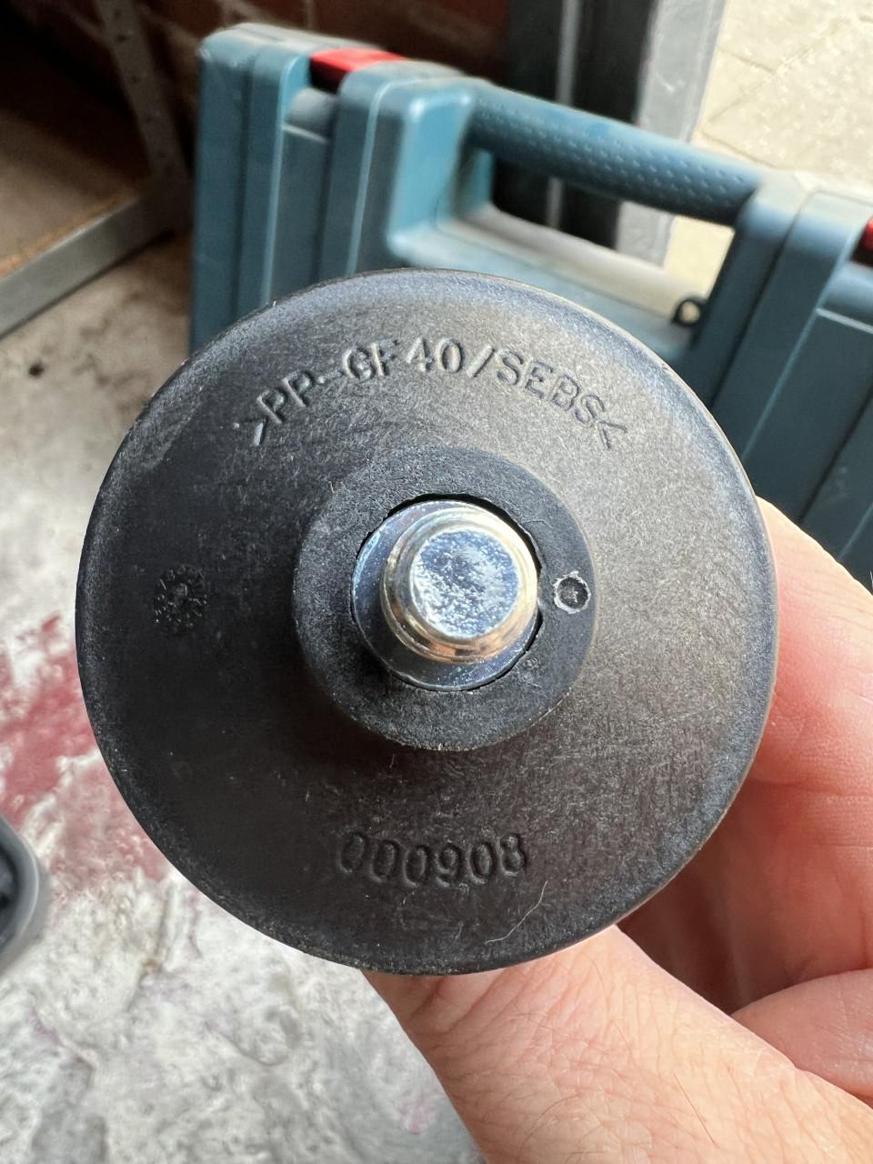 Bosch koffer voor haakse slijper + vibration control handvat