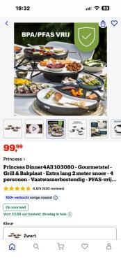 Princess dinner4all 2x  4 personen