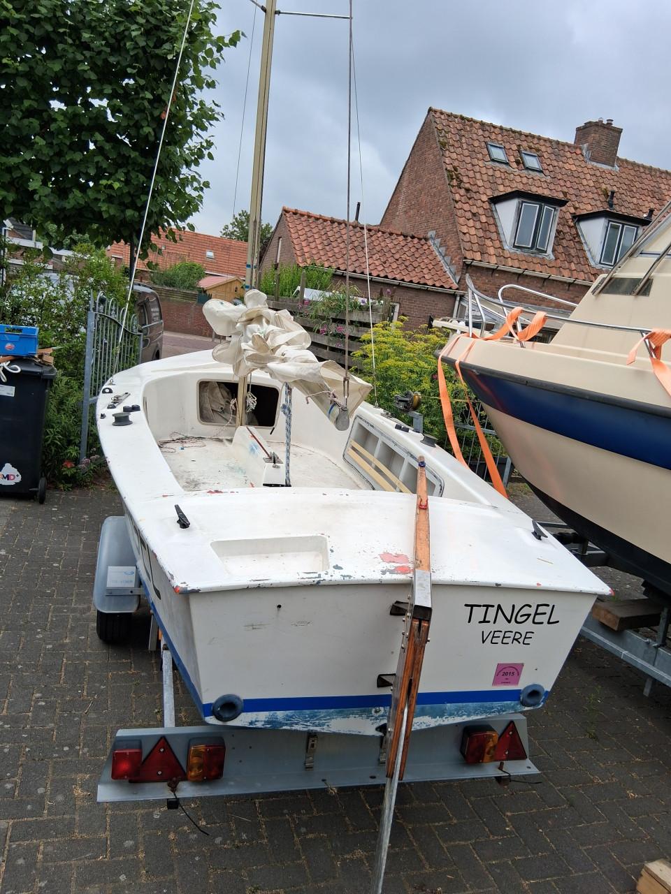 Zeilboot 4,8 meter