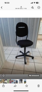 Bureaustoel zwart