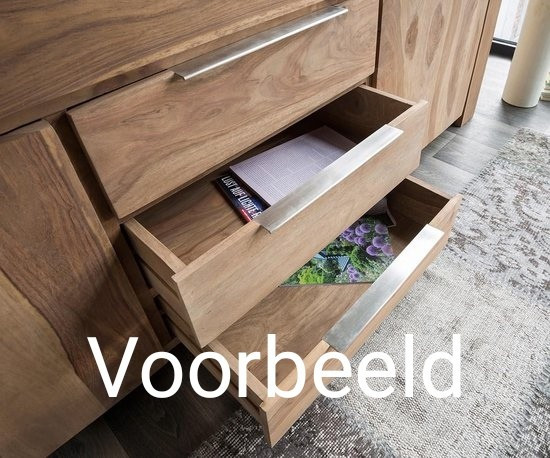 Massief acaciahouten dressoir