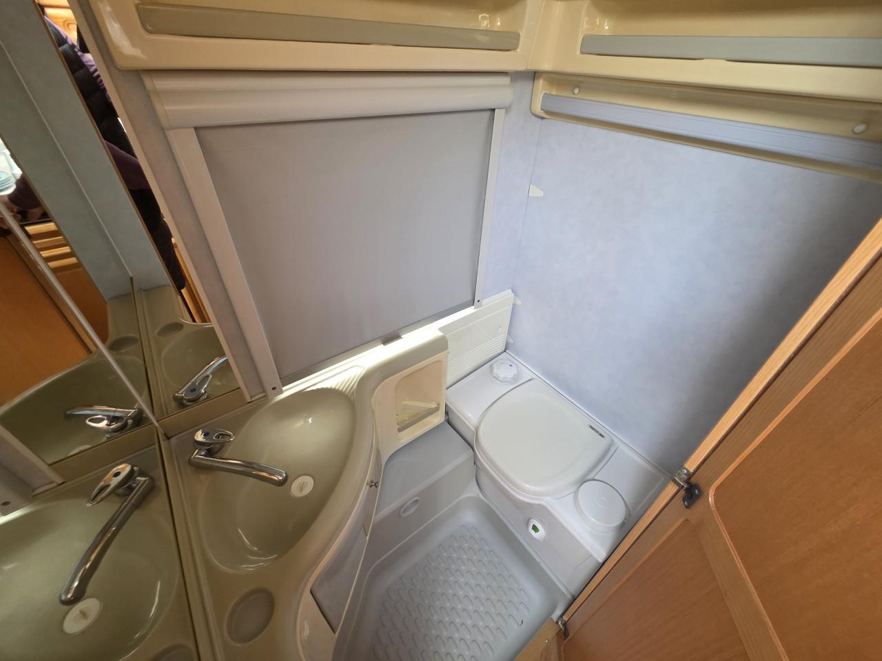 Fendt platin 470 met isabella voortent