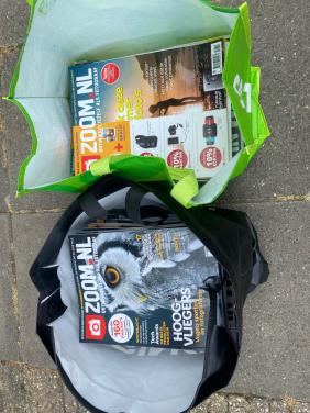 Tijdschrift Zoom 2 boodschappentassen vol - gratis