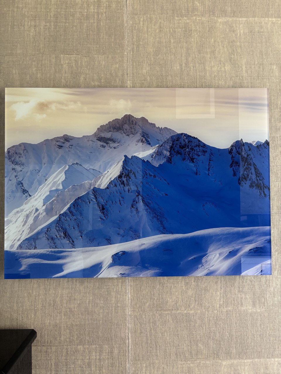 4 seizoens foto`s geprint op plexiglas