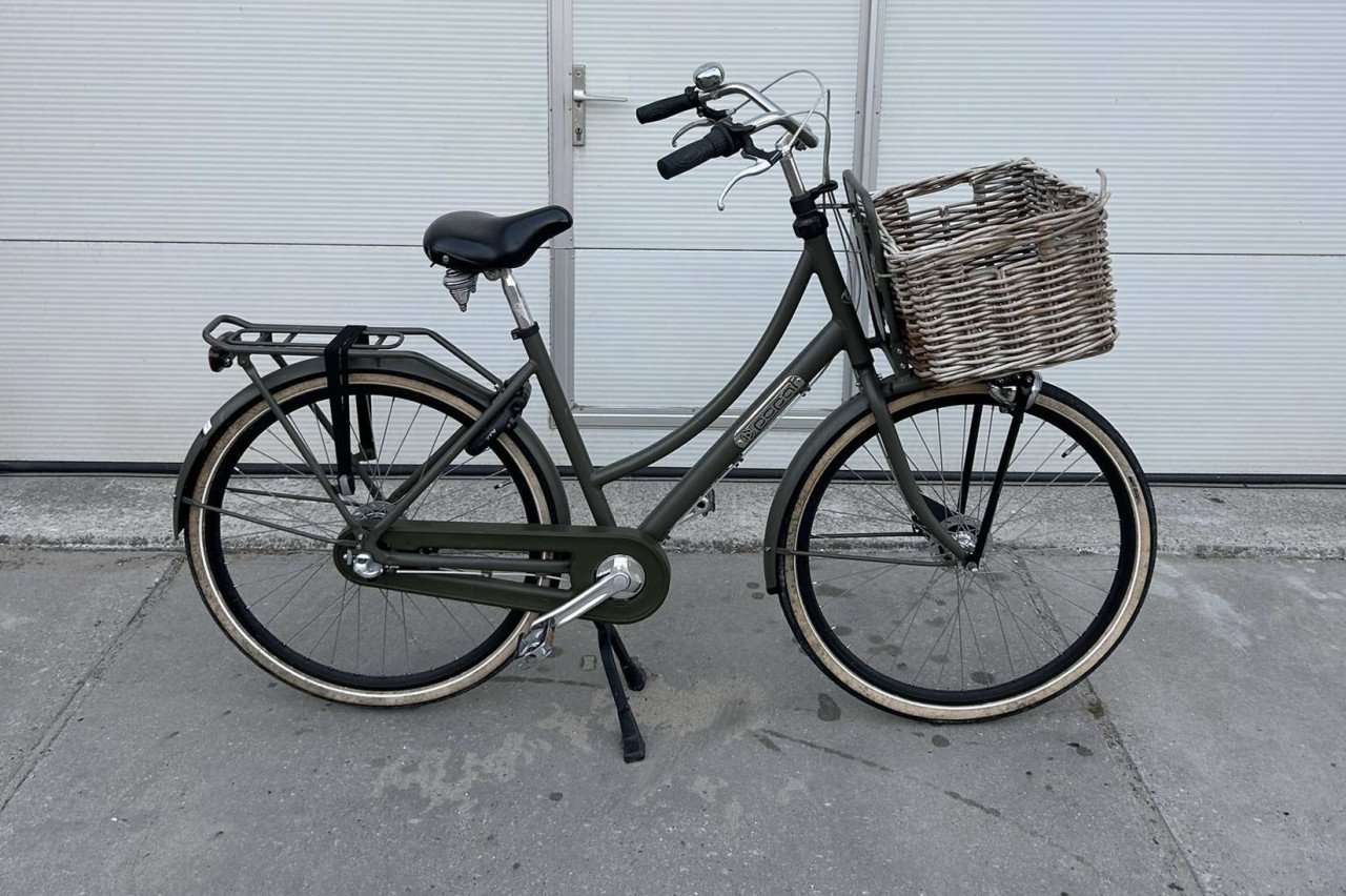 Te koop: Damesfiets met rekje