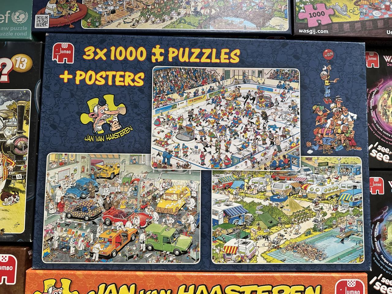 Puzzels Jan van Haasteren en Unicef