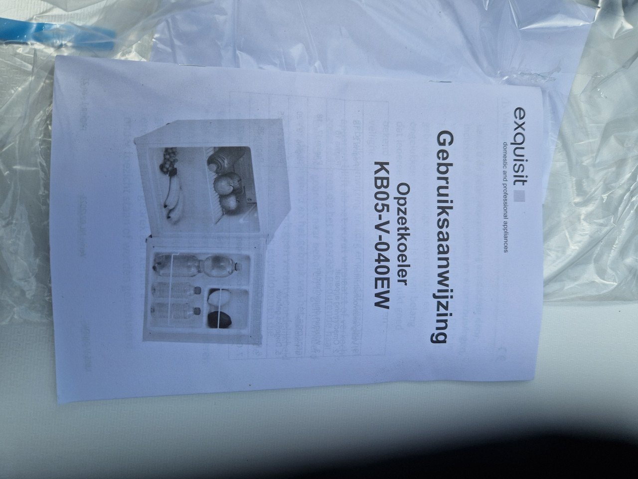 Koelkast Exquisit 40 liter