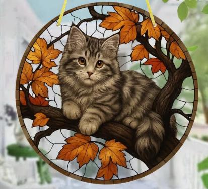 Raamhanger kitten - poes