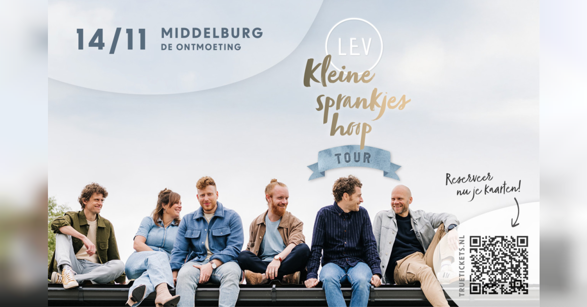 De band LEV komt naar Middelburg!