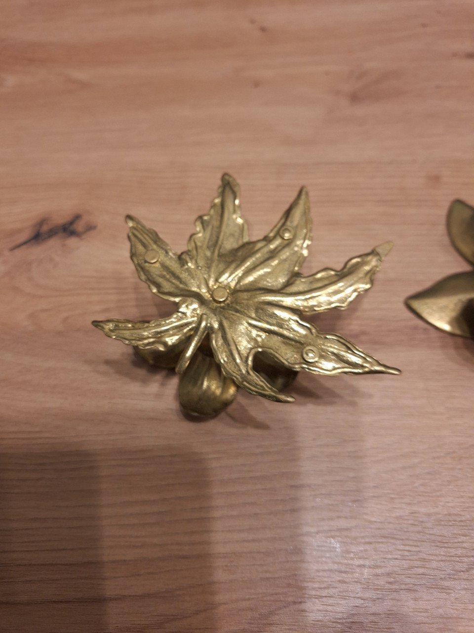 2 vintage kandelaars