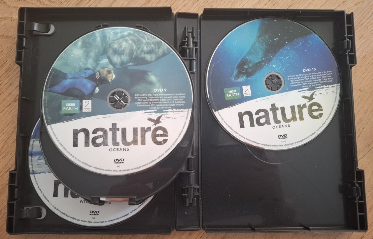 Nature, de wilde natuur op haar allermooist, 10 DVD’s, BBC Earth