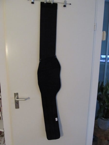 Nieuwe leren dames broek, niergordels en rugprotectoren