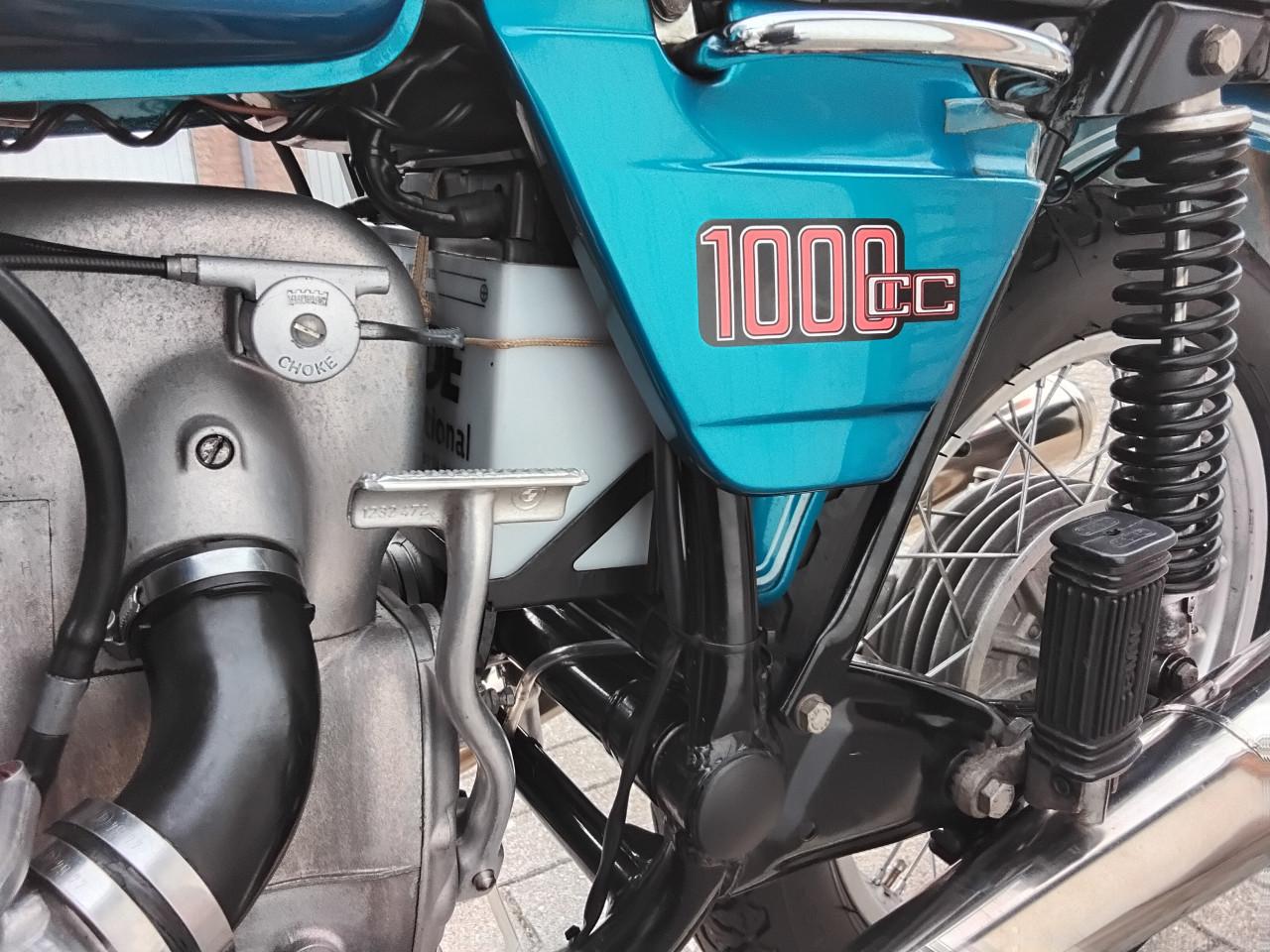 BMW  R 100/7 blauwe motorfiets