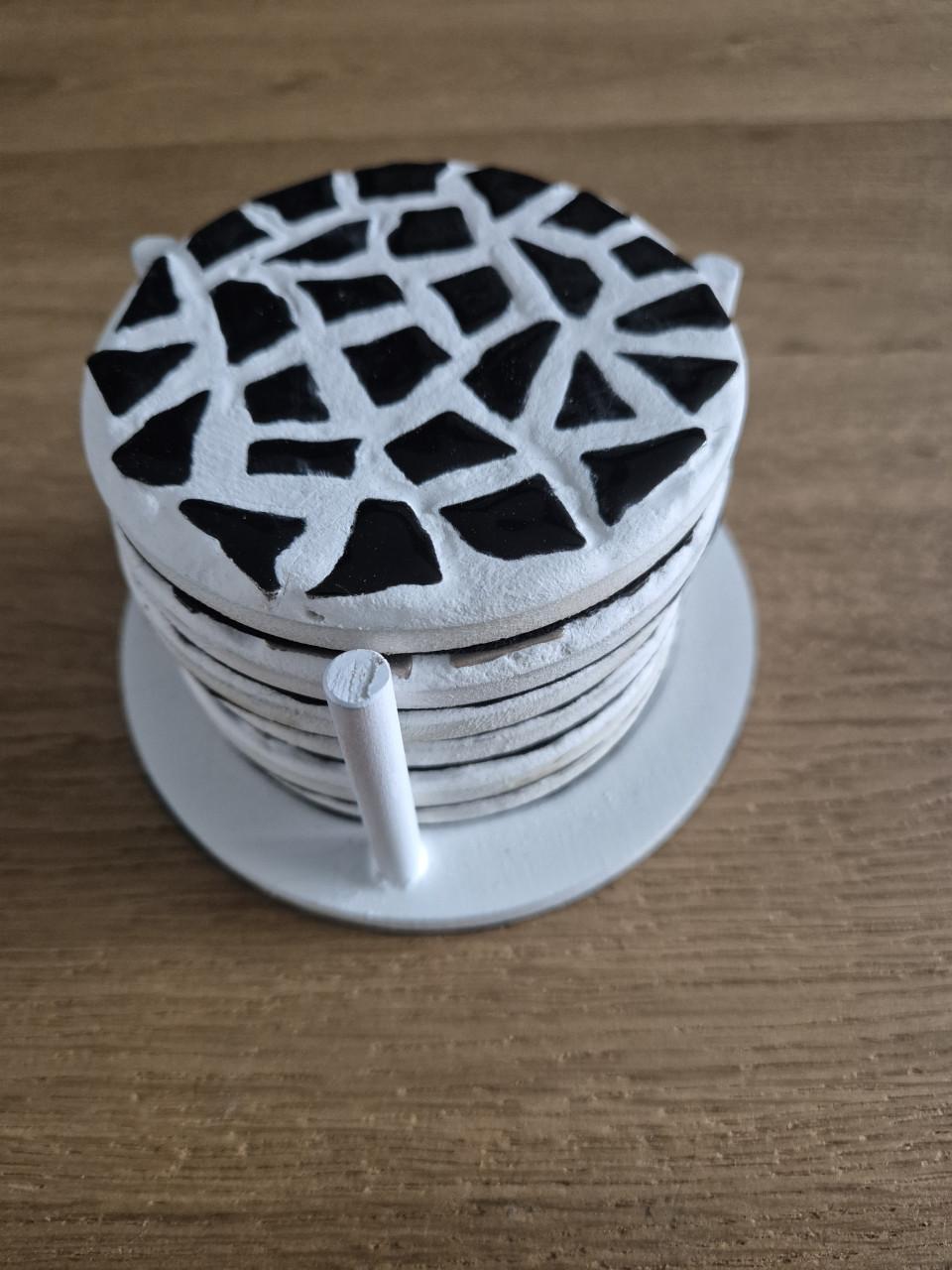 Mozaiek onderzetters