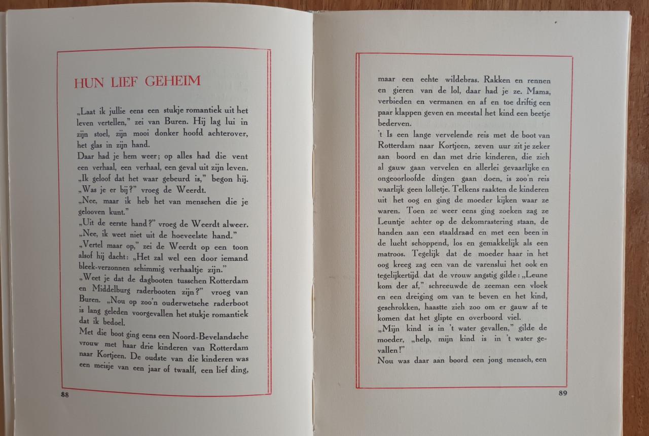 Het stadje op 't groene eiland-1e druk 1933- J. van Melle