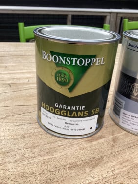 Boonstoppel SB hoogglans ral 9010