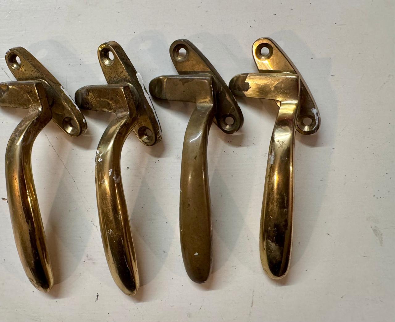 Raamboompjes chroom en messing