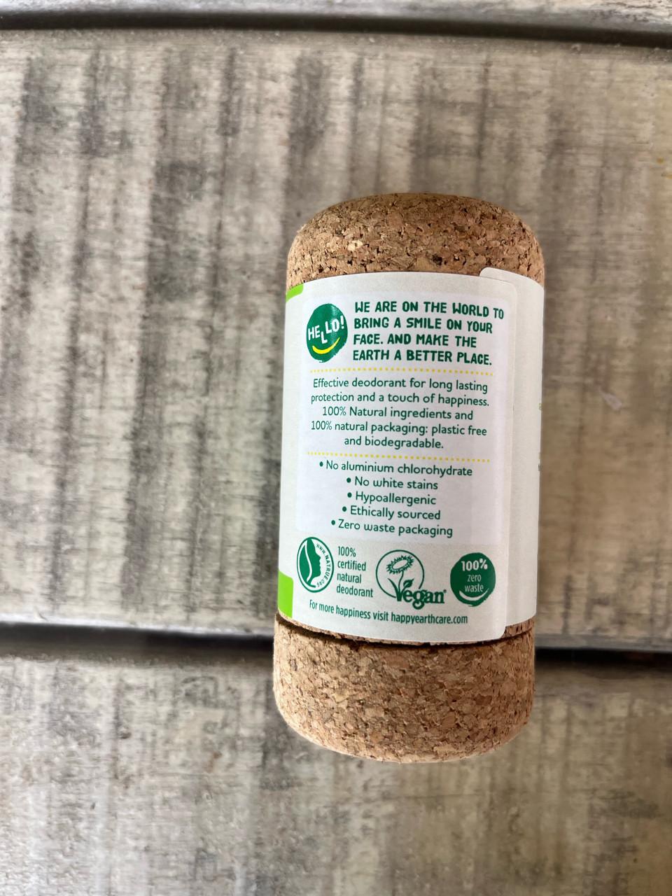 Natuurlijk deodorant Happy Earth