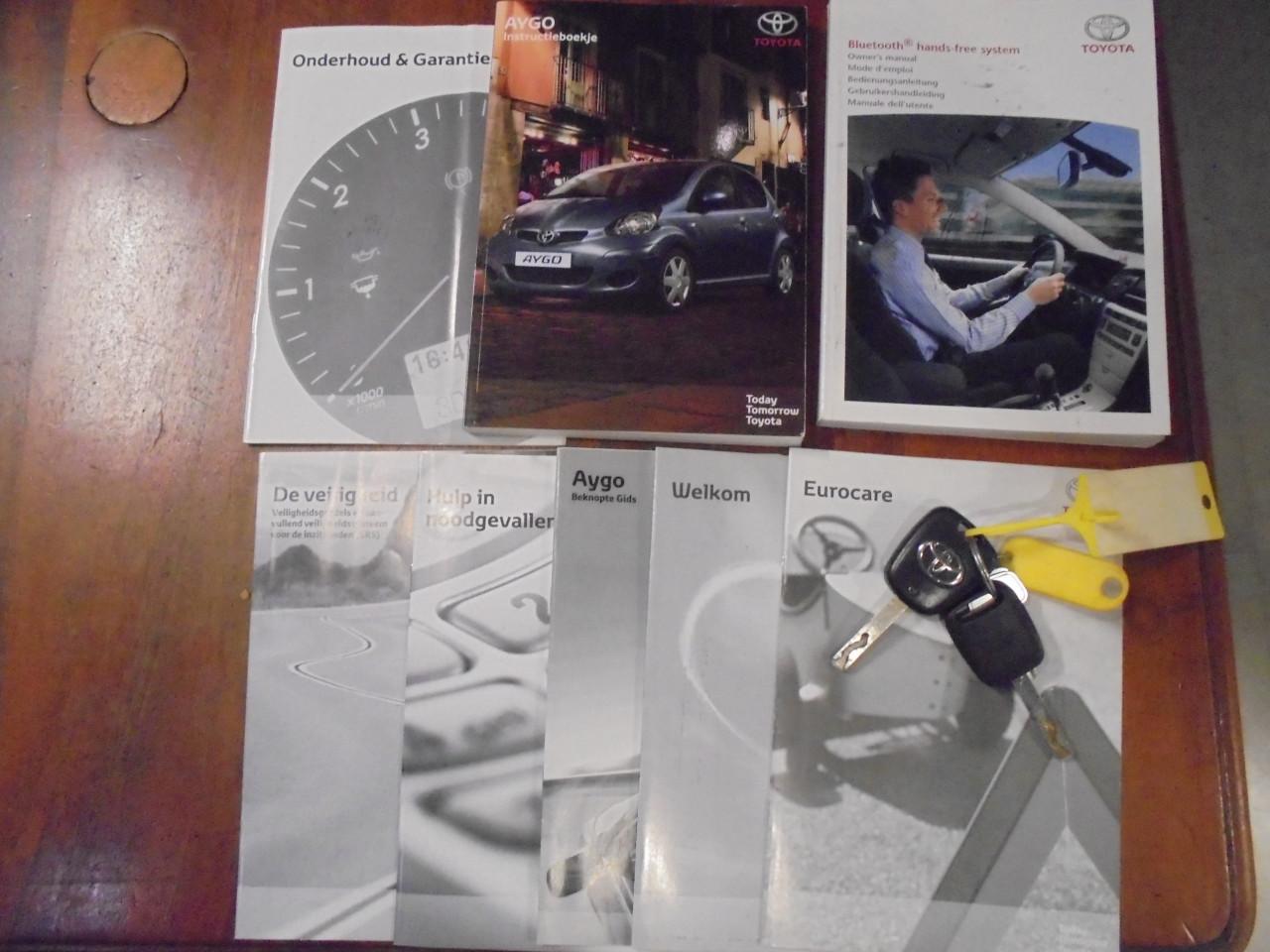 Aygo 1.0-12V Dynamic blue met slechts 125.098 Kilometer met N.A.P