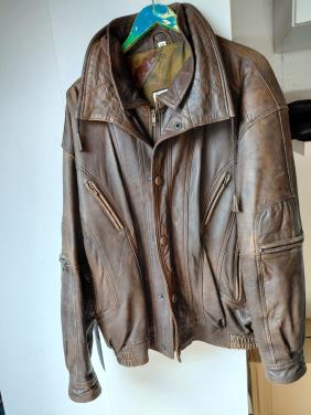 Leren jas mt54